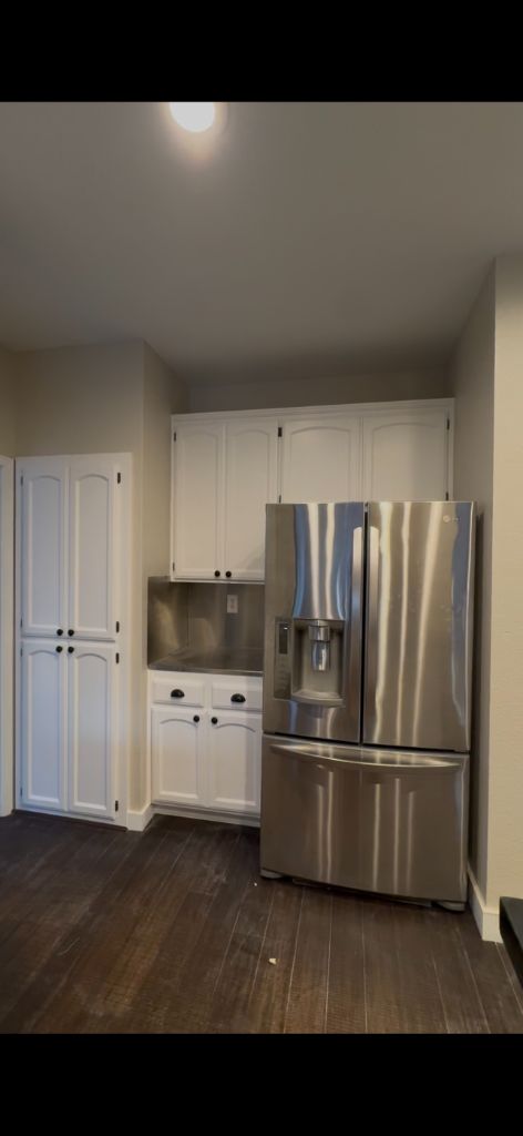White kitchen cabinets after painting — Milestone Painting Fairfield CA